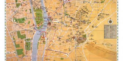 开罗的旅游景点地图