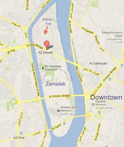 zamalek开罗地图